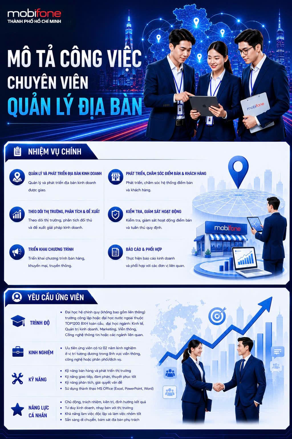 Chuyên viên quản lý địa bàn phường/xã